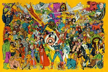 1983 Marvel Superheroes Puzzle