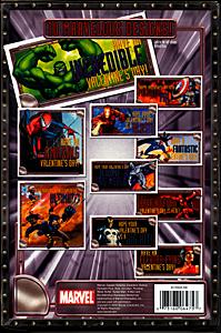 2005 Marvel Valentines - back