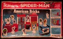 Spider-Man American Bricks box
