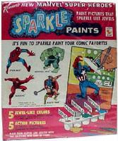 Marvel Sparkle Paints box