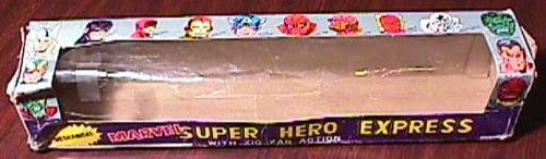 Marx tin train box front