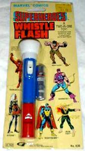 Marvel Flashlight/Whistle