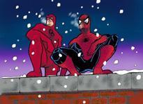 Daredevil & Spidey fan art