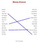 Marvel Couples Word Match
