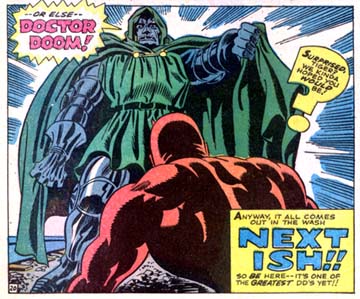 Doom standing over DD on the tracks