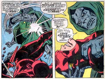 Doom resorting to mere physical violence